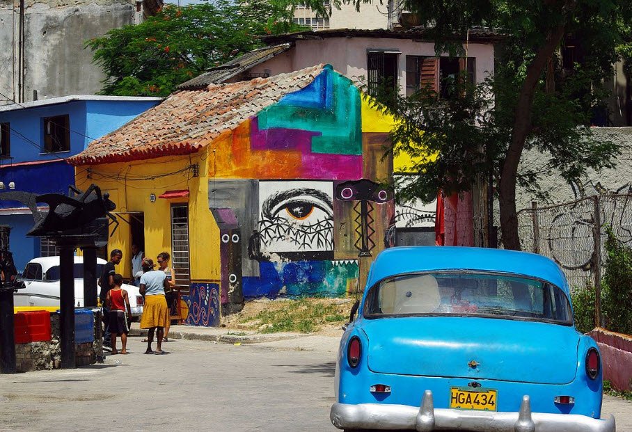 Callejón de Hamel, Havana, Cuba